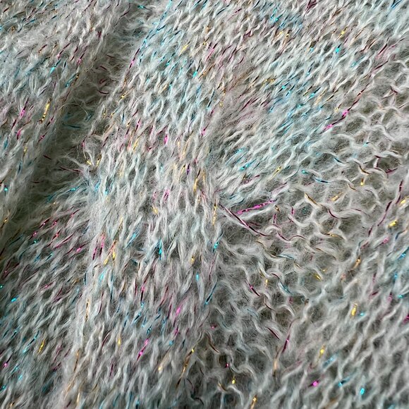 Light Green Sheer Knit Cardigan - Size Small - Picture 11 of 13